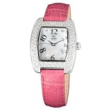 Pink Watch With Diamonds, Le Vian Womens Milano Diamond Pink Watch