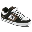 DC Shoes Men's Pure Plaza (Dk.Chocolate/White 7.5 M)