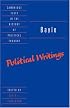 Bayle: Political Writings (Cambridge Texts in the History of Political Thought)