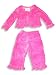 Psketti - Toddler Girls Long Sleeved Pant Set, Fuschia