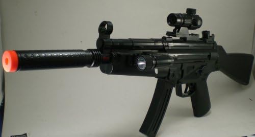 MP5-A4 Machine Gun with Lights and Sounds and Flashlight