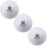 NBA McArthur Milwaukee Bucks White 3-Pack Golf Balls