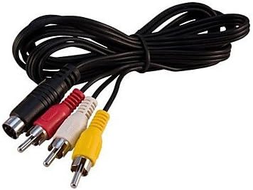 Godlike S-Video Composite Audio Video TV Adapter Cable Retro-Bit for Sega Dreamcast Game Console
