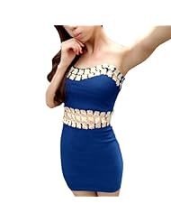 Sheath Off the Shoulder Sleeveless Cotton/Polyester  Dress