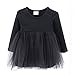 Baby Girl Dress Toddler/Kids Pleated Princess Tutu Skirt with Tshirt Top