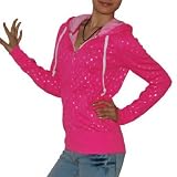 Womens FOX RACING Sports Hoodie Sweatshirt Jacket - Medium
