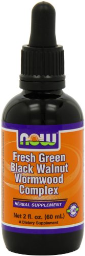 Now Foods, Fresh Green Black Walnut Wormwood Complex, 2 fl oz (60 ml)