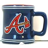 Atlanta Braves Ceramic Shot Glass - 1 oz.