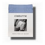 Claiborne Men's Trim-Cut 100% Pima Cotton Boxer Shorts