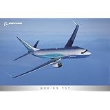 737 New Livery Poster