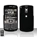Black Rubberized Snap on Hard Skin Cover Case for Samsung Jack I637 + Belt Clip