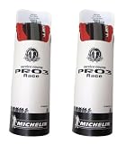 送料無料 2本セット ミシュラン プロ3レース 700×23C　（レッド）