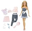 Barbie  Doll & Denim Fashion Set