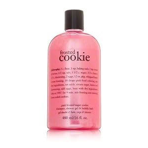 philosophy Frosted Cookie Cut Out Shampoo, Shower Gel and Bubble Bath 16 oz.