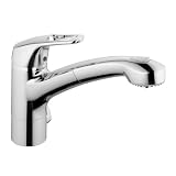 Kludi Mix 339453662 Sp&uuml;ltisch-Multi-Einhebelmischer mit Hei&szlig;wasserbegrenzung wei&szlig;