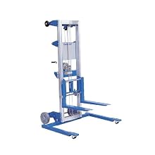 Genie Lift, GL- 8, Straddle Base - Heavy-Duty Aluminum Manual Lift, 400 lbs Load Capacity, Lift Height 10' 0.5" from Ground Level