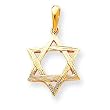14K Star of David Pendant