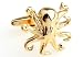 Gold James Bond Octopussy Octopus Cuff Links Cufflinks