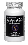 RaNisa Naturals Ginkgo Biloba, 120 Capsules