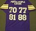 Vikings Purple People Eaters Quad Signed Jersey