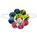Sassy Spectrum Flower Illusion Stretch Toe Ring MADE WITH SWAROVSKI ELEMENTS