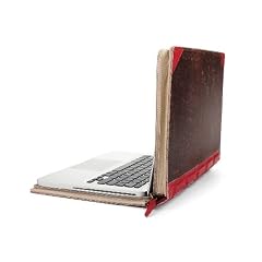 Twelve South BookBook: Buch-H�lle f�r MacBook Pro 39,1 cm (15,4 Zoll) vintage-braun/rot
