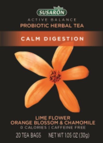 Susaron Herbal Tea Calm Digestion, 20 Count