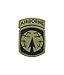 16th Military Police with Airborne Tab - OCP Patch with Hook Fastener
