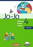 Produkt-Bild: Jo-Jo Mensch - Natur - Kultur - Grundschule Baden-W&uuml;rttemberg: Band 4 - Arbeitsheft mit CD-ROM