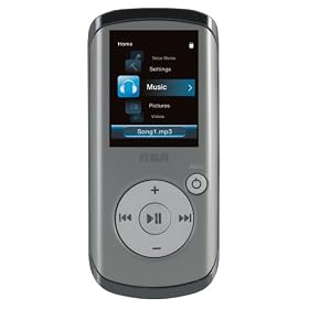 RCA Opal 2 GB Video MP3 player with 1.8-inch Show, FM Radio, and Voice Recording (Gray)