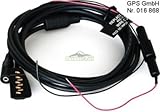 Garmin Motorcycle Audio and Power Cable for StreetPilot 2610 (010-10495-02)