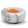 RSVP White Marble Herb & Salt Bowl