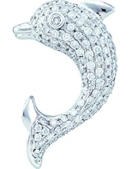 1.0CTW DIAMOND HEART PENDANT