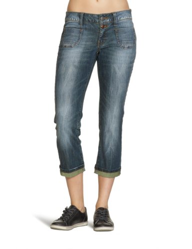 ESPRIT Damen Jeanshose Capri & 7 8 U21086