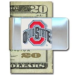 Ohio State Buckeyes Large Money Clip/Card Holder - NCAA College Athletics Fan Shop Sports Team Merchandise