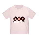 Peace Love Math Pi Infant/Toddler T-Shirt
