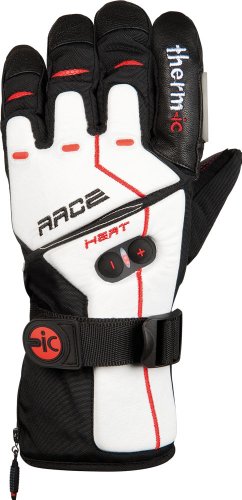 Therm-ic Herren PowerGloves ic 2600 Extreme Race, schwarz/wei&szlig;/rot, L, 01 0220 001 Preisvergleich