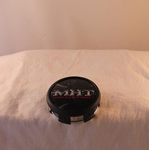 MHT Modular Wheels 1001-25 1001-25B Forged Edition Custom Center Cap Black (Set of 2)