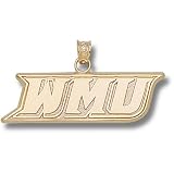 Western Michigan University New WMU 3/8 Pendant (14kt)