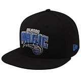 NBA New Era Orlando Magic Black 59FIFTY Flat Bill Fitted Hat (7 3/4)