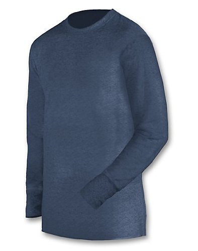 Duofold Mens Heavy Weight L/S Crew,Blue Jean,X-Large