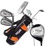 Texan Classics Junior Tour Golf Set w/stand bag Ages 8-12 LEFTY