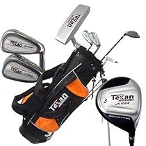 Texan Classics Junior Tour Golf Set w/stand bag Ages 8-12 LEFTY