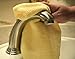 The Rag Company - All-Purpose Microfiber Terry Cleaning Towels - Commercial Grade, Highly Absorbent, Lint-Free, Streak-Free, Kitchens, Bathrooms, Offices, 300gsm, 16in x 16in, Yellow (12-Pack)