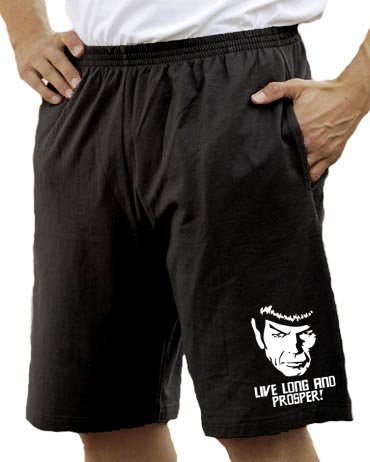 Touchlines Unisex/Herren Bermuda Short Mr Spock - Star Trek, black, L, H140 Preisvergleich