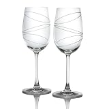 Mikasa Celebrations Duos 16-Ounce Wine Pair White