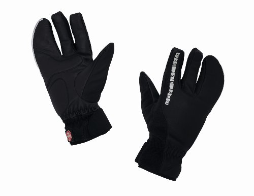 Gore Men's Radiator Windstopper  Lobster Gloves, Black, Medium On Sale