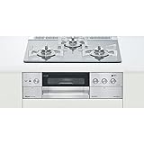 Rinnai RHS31W15G7R3C-STW-LP クリアグレージュ デリシア [ビルトインガスコンロ(プロパン用/左右強火力/60cm) 3V乾電池タイプ ココット付属]