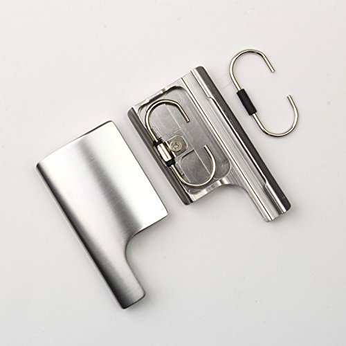 Aluminum Replacement Rear Snap Latch Standard Waterproof Housing Buckle Lock for GoPro Hero 3+, Hero 3 Plus, Hero 4 Camera(Silver)