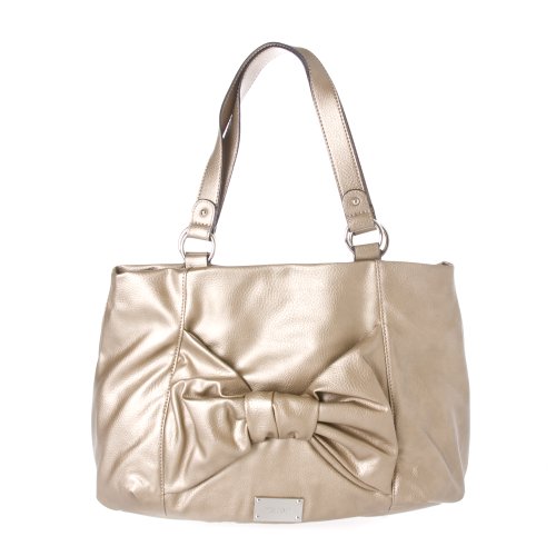 Nine West Bow Tie Bronze Shopper